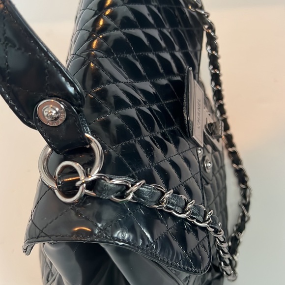 Chanel Glazed Lambskin Quilted Mademoiselle Kelly Top Handle Shoulder Bag, 2009 - Picture 14 of 17